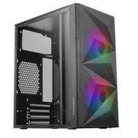Mars Gaming BOITIER MINI TOUR MICRO ATX MARS GAMING MC-ME RGB AVEC PANNEAU VITR&Eacute;