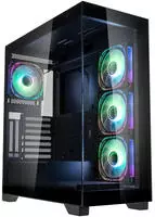 Kolink Unity Meshbay ARGB PC-Geh&auml;use, Mesh- und Glas-Paneele, ARGB-L&uuml;fter, Halbe
