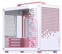 Jonsplus MATX Handle Case Z20 - White-Pink - Geh&auml;use - Micro/Mini/Flex-ATX (Z20