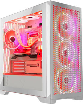 Modecom Volcano Expanse T APEX ARGB MIDI weiß