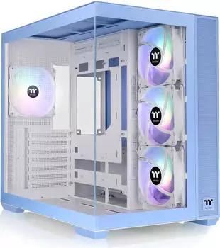 Thermaltake View 380 TG ARGB blau