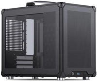 Jonsbo C6 MAX PC-Geh&auml;use, Mini-Geh&auml;use, Micro-ATX, Tempered Glass - schwarz (C6MAX)