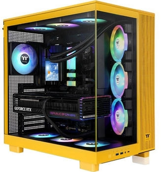 Thermaltake View 380 XL TG ARGB dunkelgelb