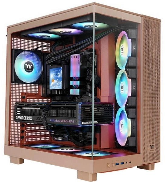 Thermaltake View 380 XL TG ARGB Gravel Sand | ATX Mid-Tower PC Gehäuse ...