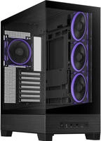 ASUS A31 Plus TG ARGB, schwarz, Glasfenster