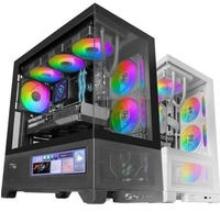 Mars Gaming BOITIER MOYEN TOUR ATX MC-LCDX AVEC PANNEAUX VITRES NOIR