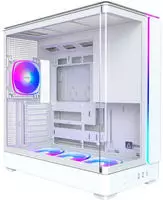 Montech KING 45 PRO wei&szlig; ATX Mid-Tower Geh&auml;use mit 4 ARGB PWM-L&uuml;ftern, 360 mm