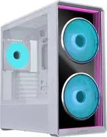 Midi Lian Li LANCOOL 217 INF, Wei&szlig;, Glasfenster
