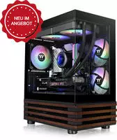 THERMALTAKE View 170 W ARGB Black, schwarz/braun, Glasfenster