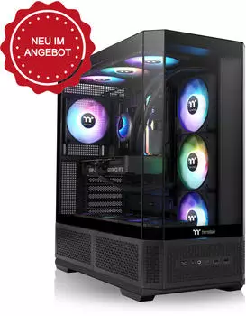 Thermaltake View 370 TG ARGB schwarz