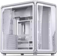 Jonsbo X400 Wei&szlig;es Midi-Tower PC-Geh&auml;use ATX Tempered Glass Back-Connect