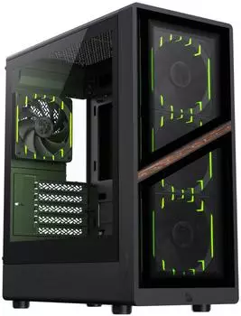 GameMax AERIS 330 GB Mini-Tower, RGB, Tempered Glass (AERIS 330 GB)