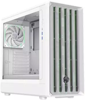 GameMax Claw 460 Midi-Tower ATX, weiß (9101-1200R0006)
