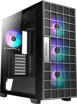 AZZA NEO Mid-Tower-Gehäuse, Tempered Glass, ATX/mATX/ITX, 4x aRGB (CSAZ-500)