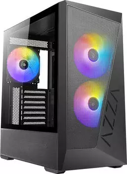 AZZA Reaver 225K01 Midi-Tower PC-Gehäuse ATX, schwarz (CSAZ-225K01)