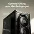 Endorfy Signum M30 Air Tower-Gehäuse schwarz, Tempered Glass (EY2A019)