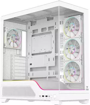 Itek SHOWBUI WAVE 82W Tower-Gehäuse, weiß (ITGCASBW82W)