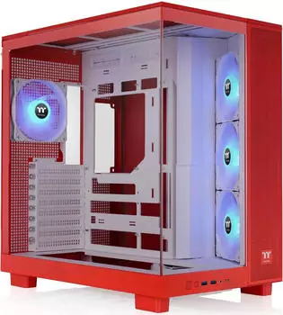 Thermaltake View 380 XL TG ARGB Flaming Orange PC-Gehäuse (CA-11E-00MRWN-00)
