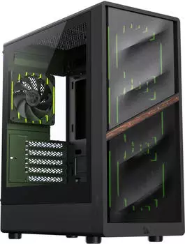 GameMax Aeris 330 MB Mini-Tower Micro-ATX, Mesh/Glas, 4x 120mm ARGB