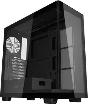 darkFlash DS900G Midi-Tower-Gehäuse, schwarz, Tempered Glass (DS900G BLK (NoF))