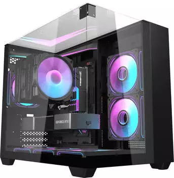 darkFlash TH285M PC-Geh&auml;use Mid-Tower ATX/M-ATX/ITX, wei&szlig;