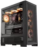 Darkflash AIRNOVA BLK +3F, Darkflash AIRNOVA Computer Case with 3 Fans - Geh&auml;use -