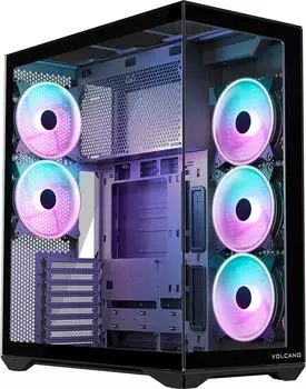 Modecom Volcano Space XL Full Tower, ARGB, 5 L&uuml;fter, E-ATX (AT-VOLCANO-SPACE-XL-5F-ARGB)