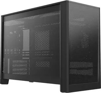 Montech TEN Micro ATX Tower, modulares Mesh, 360mm Radiatorunterst&uuml;tzung, schwarz (TENB)