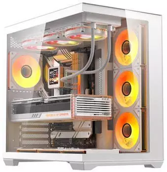 darkFlash C280 7 Fans weiß