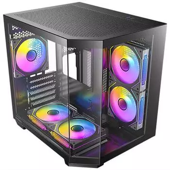Antec CX M2 ARGB B PC-Geh&auml;use Mini-Tower microATX, schwarz (0-761345-10333-6)