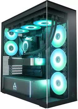 ARCTIC Xtender Tower-Geh&auml;use E-ATX, Tempered Glass, RGB, 5 L&uuml;fter (ACPCC00023A)
