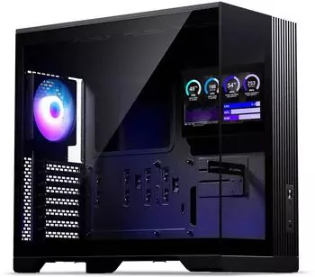 Phanteks XT V5 LCD Midi-Tower ATX, 7-Zoll-LCD, Tempered Glass, schwarz (PH-XT525VL_DBK01)