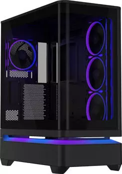ASUS PRIME AP304 TG ARGB ATX Tower-Geh&auml;use, schwarz (90DC0110-B19000)