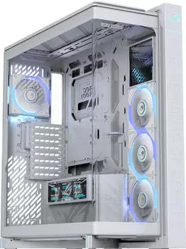 ASUS ROG Cronox GR801 Curve TG ARGB weiß