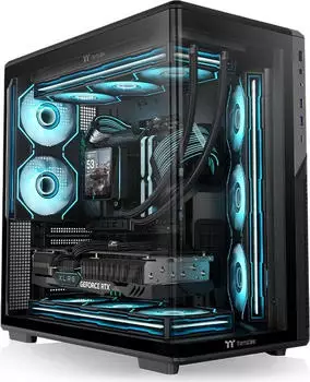 Thermaltake View 590 TG ARGB schwarz