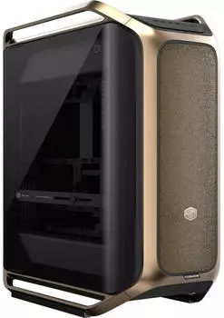 Cooler Master COSMOS Alpha Gold Big-Tower-Geh&auml;use gold/schwarz, Tempered Glass (C700-GGNN-S00)