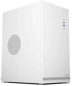 LC Power 6100MW Micro-ATX Office-Geh&auml;use, wei&szlig;, USB-C 3.2 Gen 1 (LC-6100MW-ON)