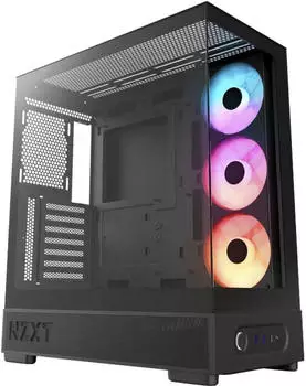 NZXT S5 RGB schwarz