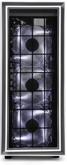 SilverStone SST-RL06WS-PRO Window weiß silber LED Lüfter