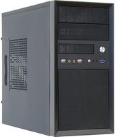 Chieftec LCX-01SL-SL-B Silber/Schwarz PC Geh&auml;use MediumTower 4 x 5.25 Silber