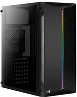 AeroCool ACCM-PV18012.11 Midi-Tower Gaming-Geh&auml;use, Geh&auml;use Schwarz