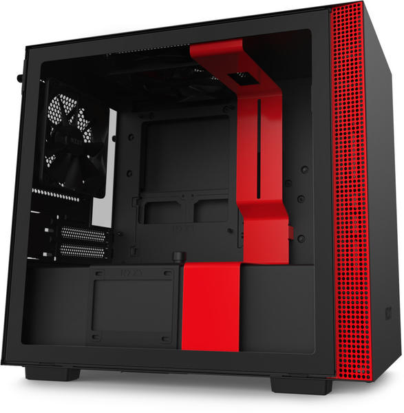 NZXT H210 Black/Red