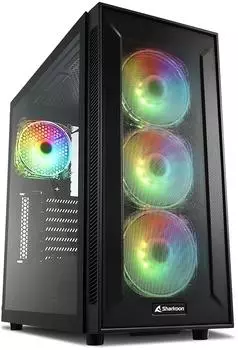 Fractal Design Epoch Gaming PC Gehäuse - Mit 3 Momentum Lüftern & Mesh Frontpanel