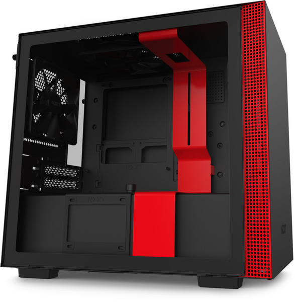 NZXT H210i Black/Red