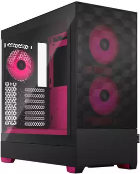 Fractal Design Pop Air RGB Magenta Core TG Clear Tint