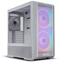 LIAN LI LANCOOL 216 RGB, wei&szlig;, Glasfenster