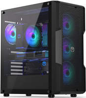 ENDORFY Regnum 400 ARGB - Tower - PC - Schwarz - ATX - micro ATX - Mini-ITX - Multi -