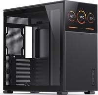 Jonsbo D41 MESH Screen ATX Geh&auml;use, geh&auml;rtetes Glas, Schwarz