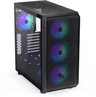 Endorfy Arx 700 ARGB Midi-Tower PC-Geh&auml;use Schwarz ATX micro-ATX ITX ARGB L&uuml;fter