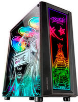 Mars Gaming BOITIER MOYEN TOUR ATX MC-ART RGB AVEC PANNEAUX VITRES - Midi/Minitower -
